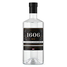 Load image into Gallery viewer, 1606 Gin - Handcrafted London Dry Gin - 70cl, 40% ABV - Copper Pot Distilled in Small Batches
