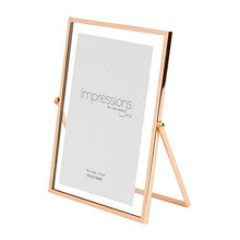 Load image into Gallery viewer, Impressions Copper Rose-Gold Photo Frame | 4&quot; x 6&quot; 
