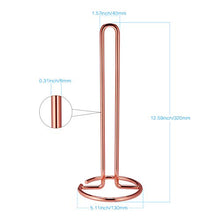 Load image into Gallery viewer, Polished Copper Kitchen Roll Holder 
