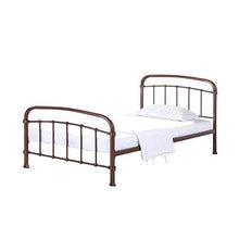 Load image into Gallery viewer, Copper Coloured Metal Bed Frame | Single, Double, Kingsize | Halston | LPD

