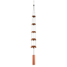 Load image into Gallery viewer, Woodstock Chimes | Wind Catcher | Copper Temple Bells Quintet | For Garden
