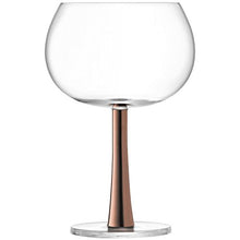 Load image into Gallery viewer, LSA Gin Balloon Glass 420ml Copper | Set of 2 | Mouthblown &amp; Handmade Glass | GN12

