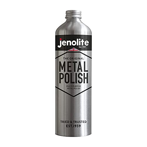 Jenolite | Multi Purpose Polish For Brass, Copper, Chrome, Stainless Steel & Pewter | Liquid Metal Polish | 500ml