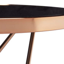 Load image into Gallery viewer, Copper &amp; Black Coffee Table 
