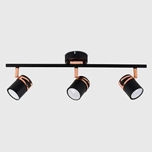 Load image into Gallery viewer, Copper &amp; Black Ceiling Track Light 

