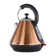 Load image into Gallery viewer, Copper Cordless Electric Kettle | 2200w | 1.8Litre | SQ Professional Gems Range
