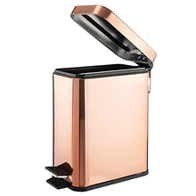 Load image into Gallery viewer, Copper Pedal Waste Bin | 5 Litres | For Bedroom, Bathroom 
