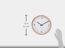 Load image into Gallery viewer, Copper Wall Clock | Measures 32cm Diameter

