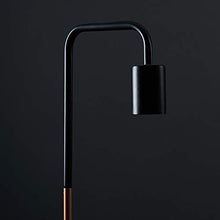Load image into Gallery viewer, Copper, Marble &amp; Black Table Lamp 
