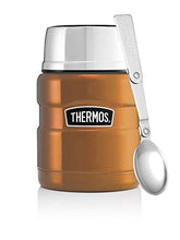 Load image into Gallery viewer, Thermos Copper Flask | 470ml | With Spoon 
