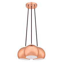 Load image into Gallery viewer, High Gloss Copper Cluster Pendant 
