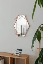 Load image into Gallery viewer, 3-D Copper Mirror | Umbra
