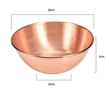 Load image into Gallery viewer, Copper Mixing Bowl 
