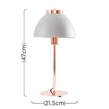 Load image into Gallery viewer, MiniSun Copper &amp; Grey Table Lamp 
