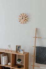 Load image into Gallery viewer, Modern Copper Ribbon Wall Clock
