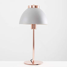 Load image into Gallery viewer, Copper &amp; Grey Table Lamp | Bedside Light 
