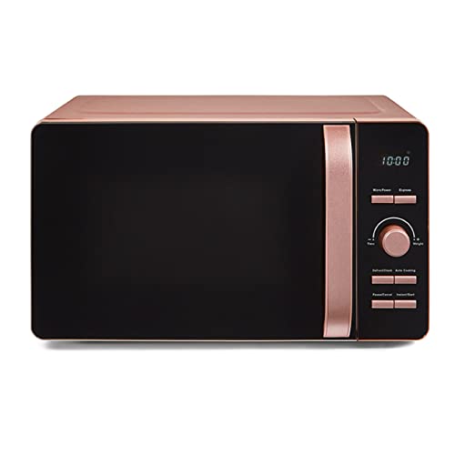Tower Glitz | Digital Microwave | Black & Copper Blush Pink | 20L | 800W | 6 Power Levels