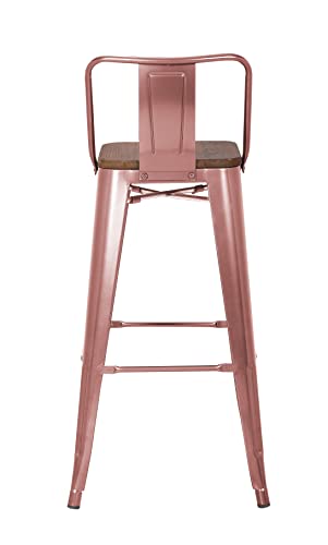 Copper Bar Stools | Industrial | Vintage | Set of 2 – Copper Living