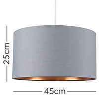 Load image into Gallery viewer, Copper &amp; Grey Ceiling/Table Lamp Shade 
