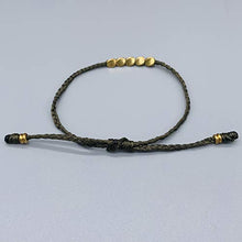 Load image into Gallery viewer, Green &amp; Copper Tibetan Buddhist Bracelet 
