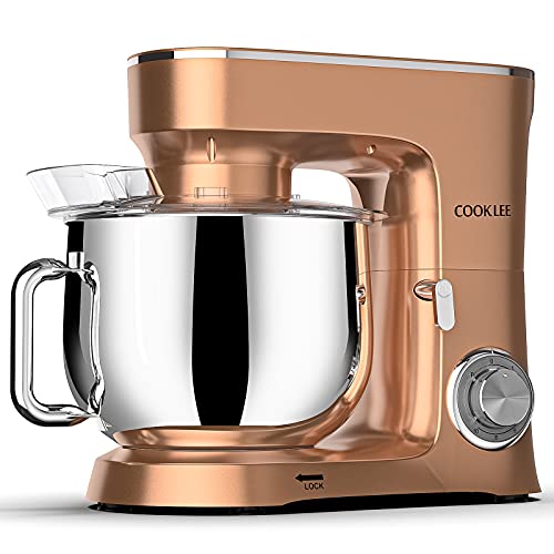 COOKLEE | Copper Electric Food Mixer | 1500W | 8L