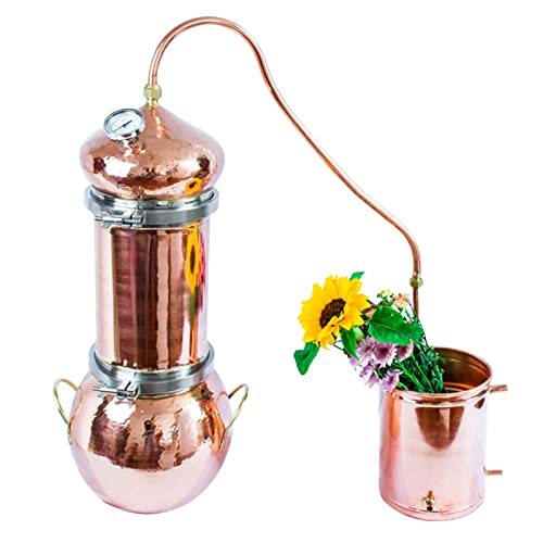 Pure Copper Alembic Still | Copper Moonshine Still | Home Brewing Kit
