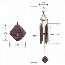 Load image into Gallery viewer, Copper Vein Wind Chimes | 6 Aluminium Tubes 
