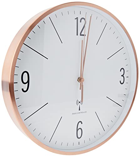 Copper Wall Clock | 30 x 4 x 30 cm