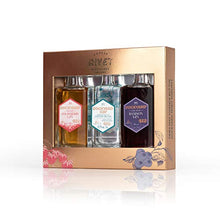 Load image into Gallery viewer, Copper Rivet Distillery Gin Gift Set, 5 cl Trio Selection | Dockyard, Damson, Strawberry | Traditional Handcrafted Flavoured Gin, Made from Local Kentish Grain and Finest Botanicals | Perfect Gin Gift
