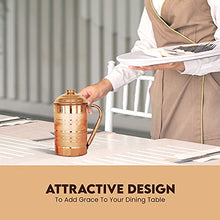 Load image into Gallery viewer, Copper Water Jug | Pitcher | 100% Copper 
