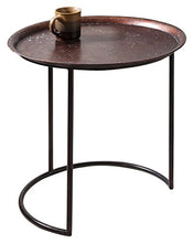 Load image into Gallery viewer, Copper Side Table | 21 x 21 x 20-Inch 
