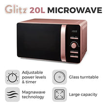 Load image into Gallery viewer, Glitz Copper Pink Microwave | Tower 
