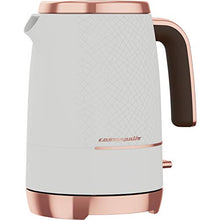 Load image into Gallery viewer, Beko | Cosmopolis Jug Kettle | White &amp; Copper 
