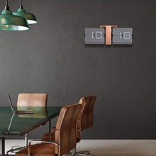 Load image into Gallery viewer, Copper Wall Mounted Clock With Flip Down Mechanism
