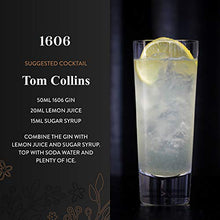 Load image into Gallery viewer, 1606 Gin - Handcrafted London Dry Gin - 70cl, 40% ABV - Copper Pot Distilled in Small Batches
