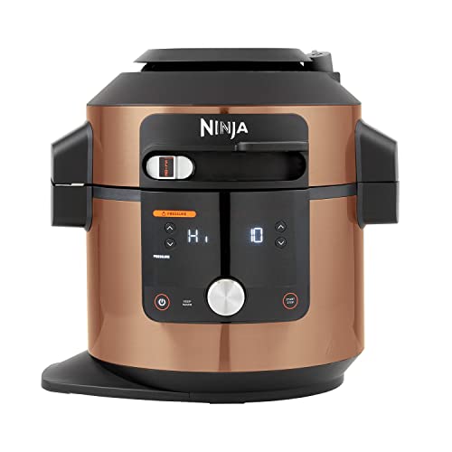 Ninja | Foodi MAX Multi Cooker with SmartLid | 14 Cooking Functions | 7.5L | Copper & Black 