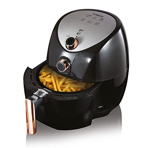 Tower | Air Fryer | 4.3L | 1500W | Black & Rose Gold