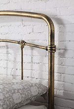 Load image into Gallery viewer, Traditional Copper/ Antique Brass Bed | Metal Frame 
