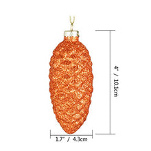 Load image into Gallery viewer, Copper Coloured Christmas Tree Decoration
