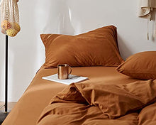 Load image into Gallery viewer, Duvet Cover Set | Copper Coloured 
