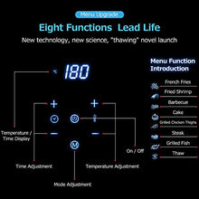 Load image into Gallery viewer, Andoer | Air Fryer | 5.5L | 1300W | Black &amp; Copper
