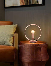 Load image into Gallery viewer, Modern Bedside Table Lamp | Copper Finish
