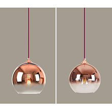 Load image into Gallery viewer, Round Copper Ceiling Light | Colour Graduation 
