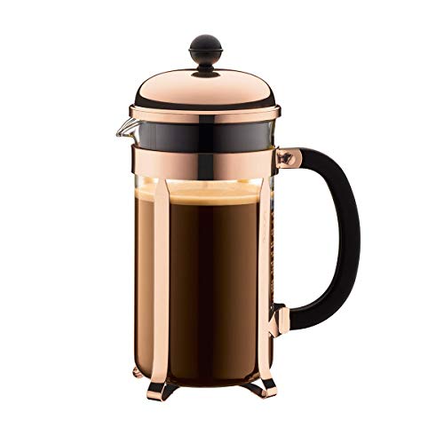 Bodum | Chambord 8 Cup French Press Coffee Maker | Copper | 1.0 l | 34 oz