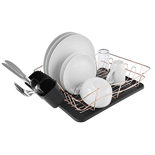 Large Stainless Steel Dish Rack (Black) – Brian&Dany