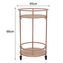 Load image into Gallery viewer, Copper Drinks Trolley For Drinks | Side Table
