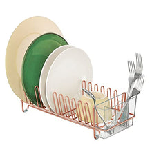 Load image into Gallery viewer, Kitchen Sink Dish Drainer | Copper | mDesign
