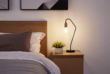 Load image into Gallery viewer, Bedside Table Lamp | Copper &amp; Black Finish
