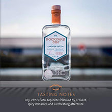 Load image into Gallery viewer, Copper Rivet Dockyard Gin - Craft Gin 50cl - Small Batch Gin, Specially Selected Artisan Gin Botanicals - Orange, Lemon, Locally Sourced Elderflower, Kent Gin - Premium Gin, Hand Crafted Flavoured Gin
