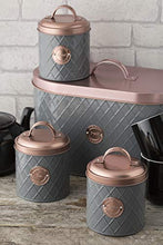 Load image into Gallery viewer, Copper &amp; Grey Bread Bin | Typhoon | Henrik Collection 
